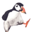 Thumbnail: 'Dancing Puffin' Print