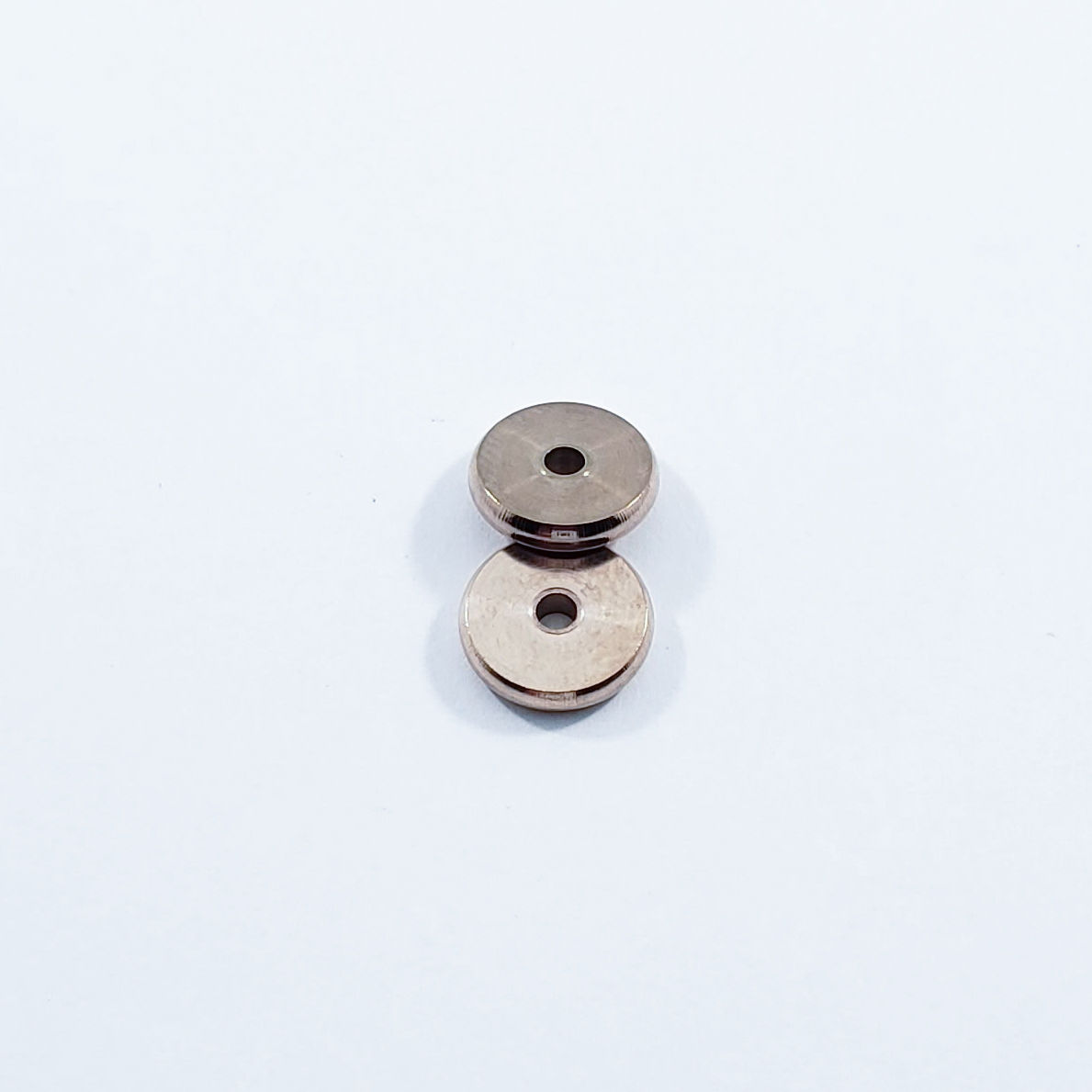 Flat Spacer Bead Rose Gold