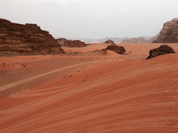 Dunes at Wadi Rum