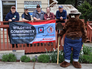 Smokey Bear Collaborates with Guemes Island for Wildfire Community Preparedness Day