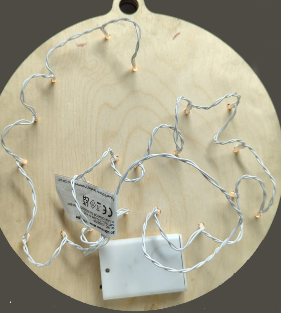 Thumbnail: Large Illuminated Christmas Bauble