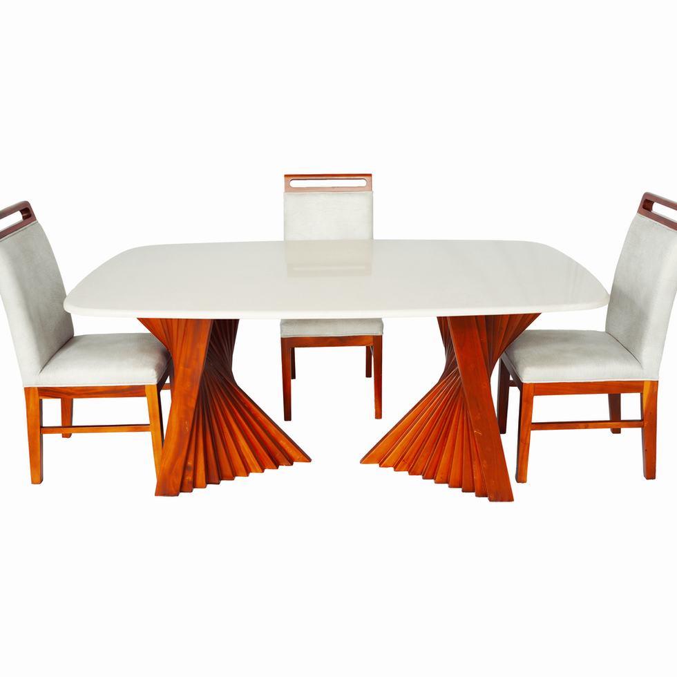 Step Marble Dining Table