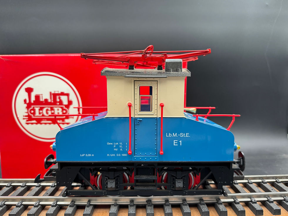 Thumbnail: LGB 2030E Steeple Cab Engine