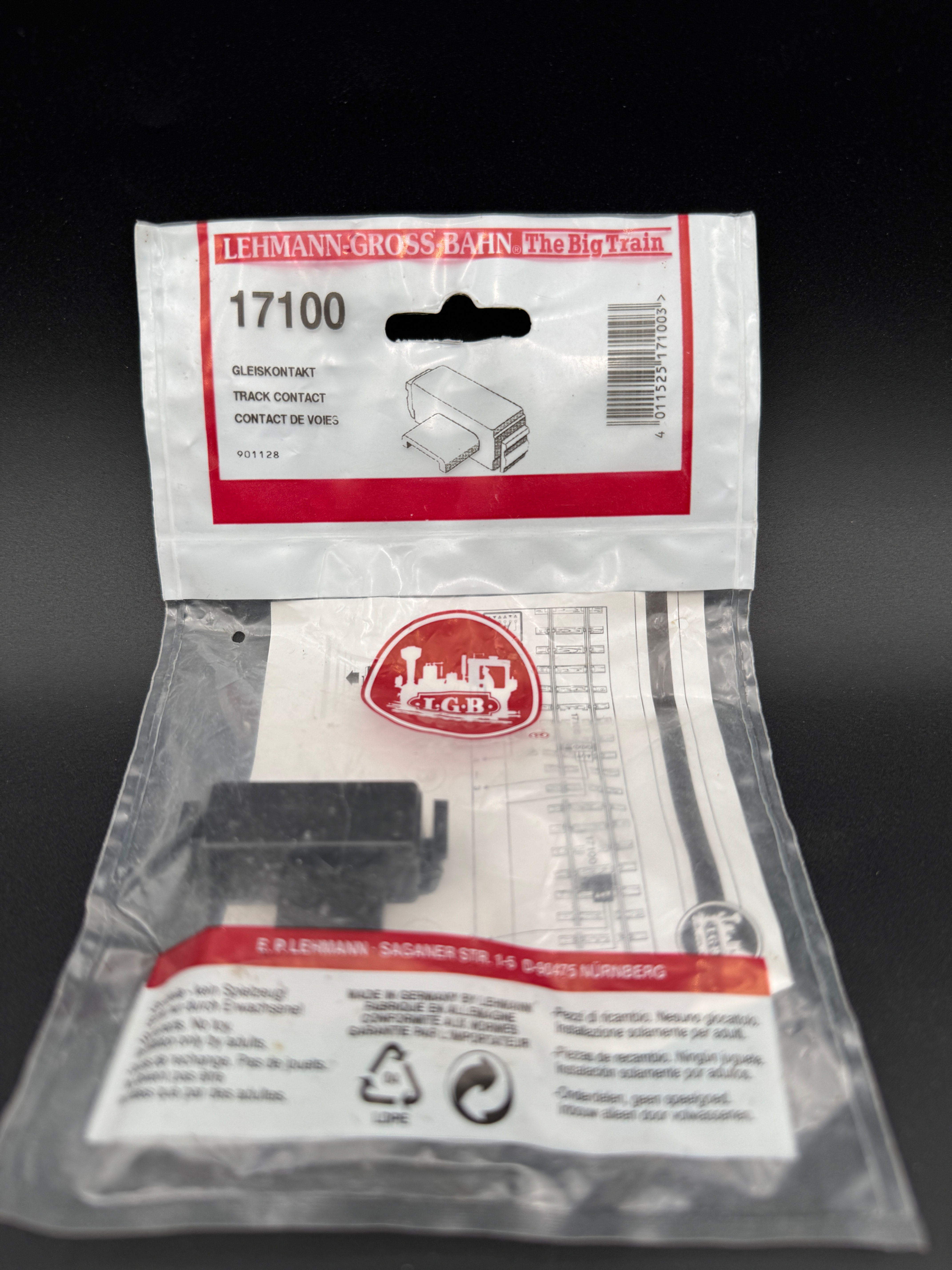 LGB #17100 Track Contact