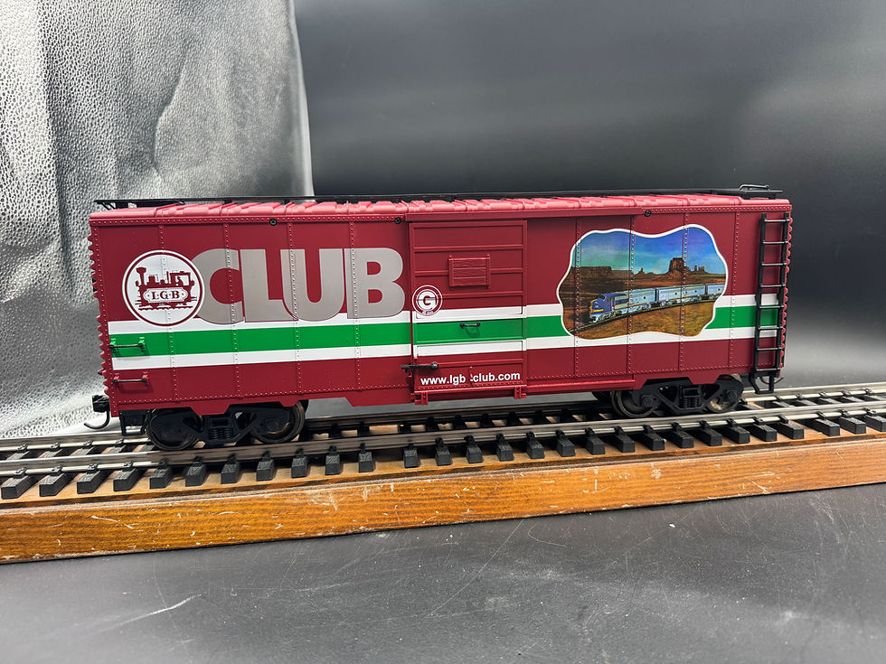 Thumbnail: LGB Club Box Car 42918