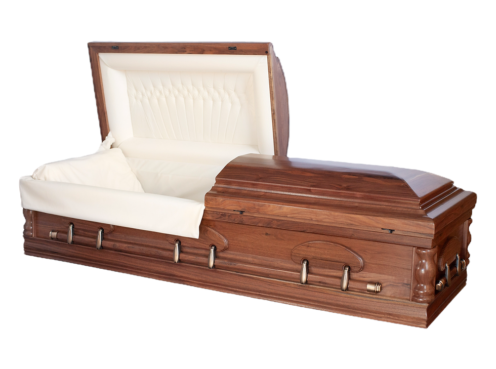 Roosevelt Walnut Casket