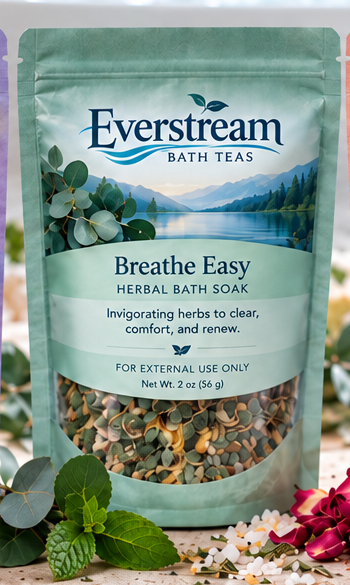 Everstream Bath Teas Breathe Easy herbal bath soak