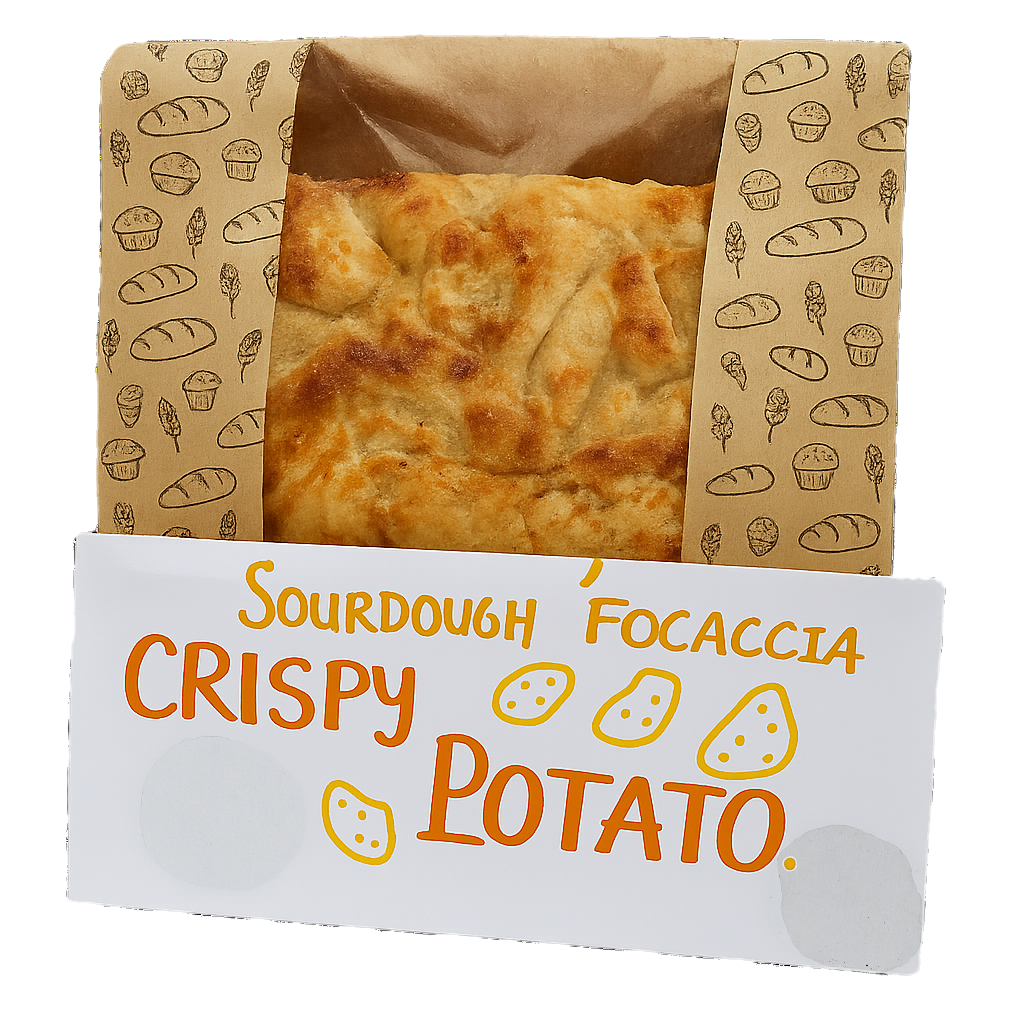Sourdough Focaccia Crispy Potato