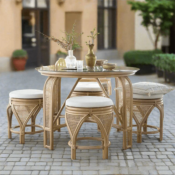 Miniatura: Cane & Rattan - Coffee Set -Brevra