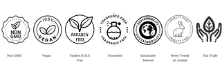 natural clean organic ingredients