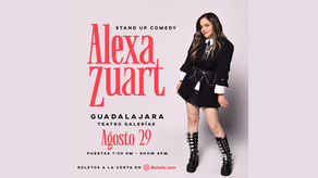Entrevista: Alexa Zuart llegará a Guadalajara con su más reciente gira de Stand Up