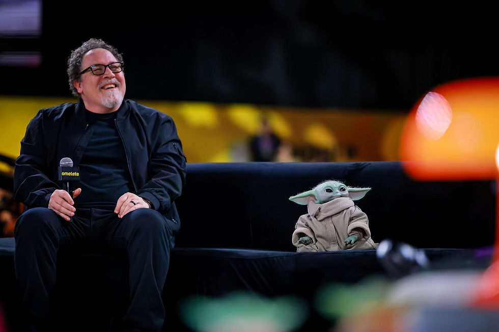 Pedro Pascal, Grogu y Jon Favreau presentaron adelanto de Star Wars: the Mandalorian and Grogu en México