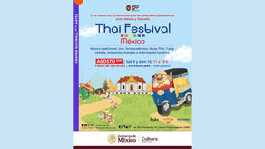 Thai Festival México: Tailandia llega al CENART con música y cultura presentado por la Embajada Real de Tailandia