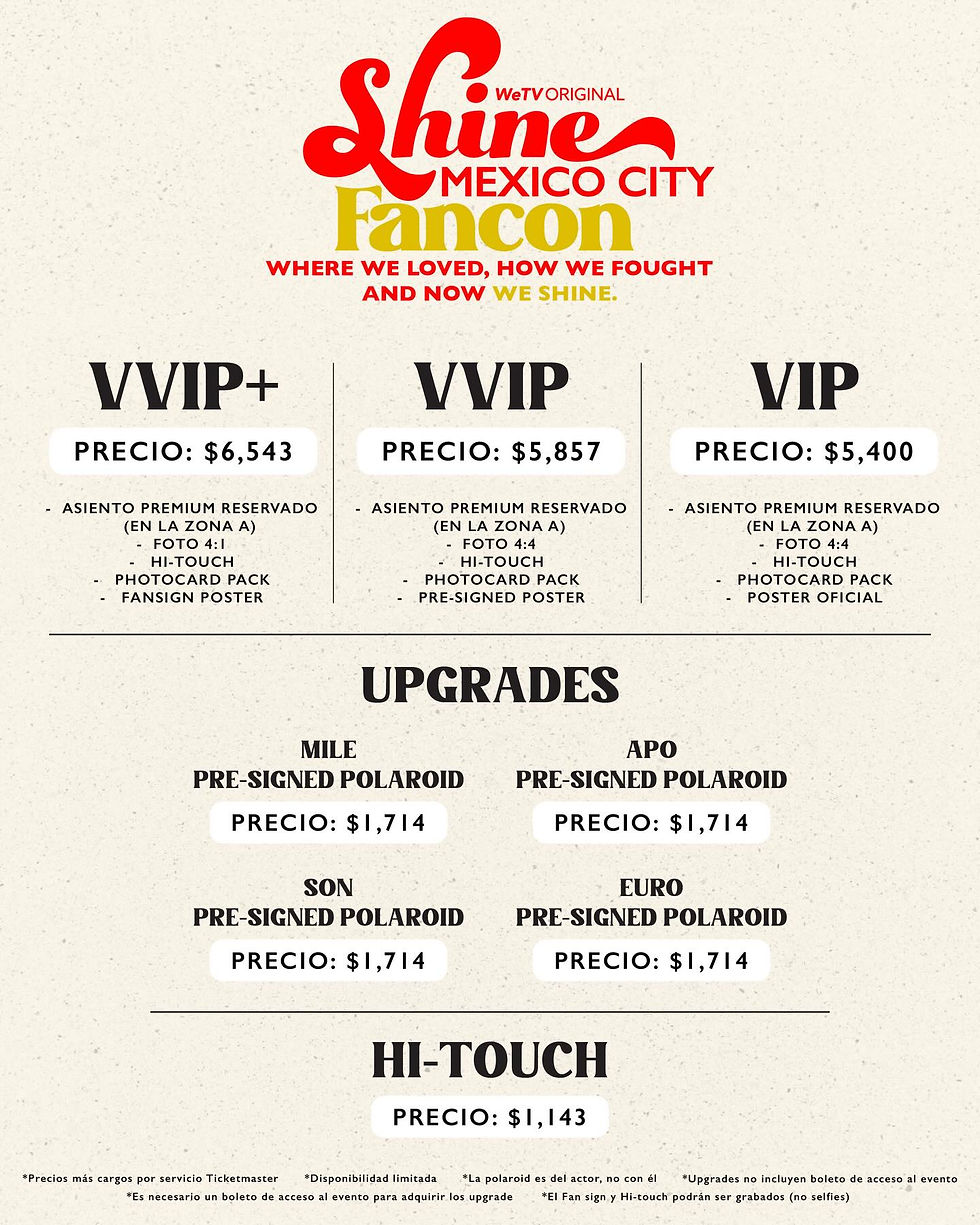 Shine Mexico City Fancon