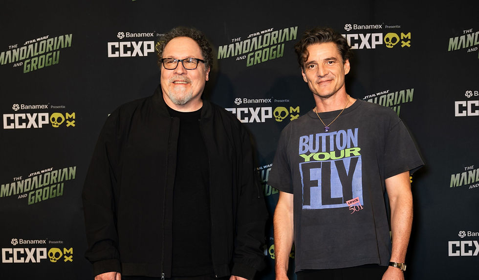 Pedro Pascal, Grogu y Jon Favreau presentaron adelanto de Star Wars: the Mandalorian and Grogu en México