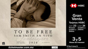 Sam Smith agrega fecha en Guadalajara en su más reciente gira