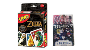 Llévate un paquete con UNO edición The Legend of Zelda y set de fotocards de Blue Lock