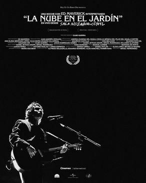 Ed Maverick y 'La Nube En El Jardín En Vivo' llegan a más de 40 salas Cinemex