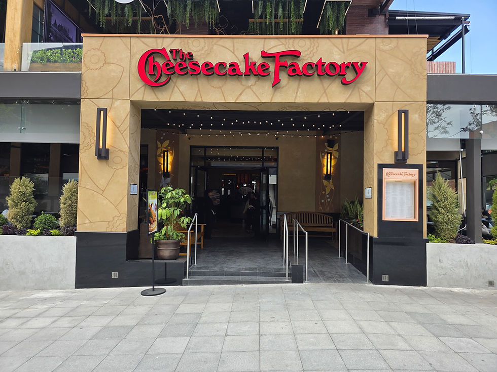 The Cheesecake Factory abre un nuevo restaurante en Guadalajara