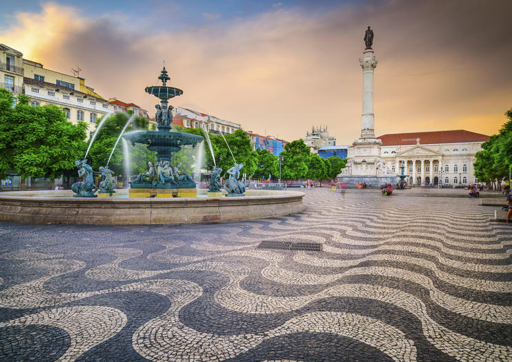 Rossio Square in Lisbon