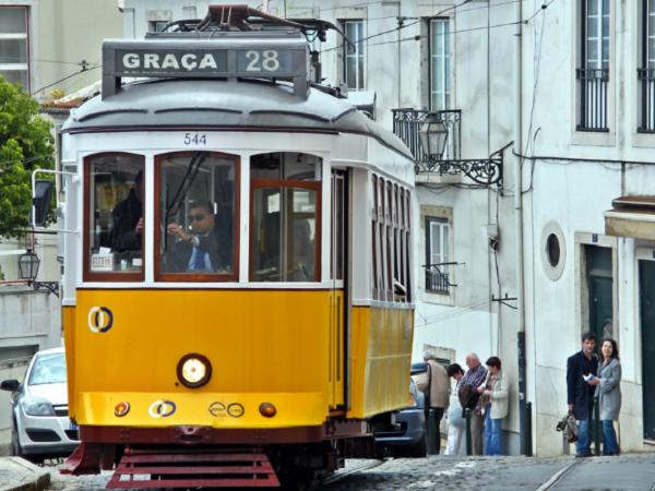 Lisbon tram 28