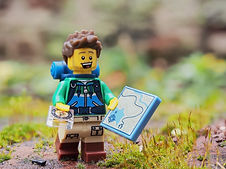 Lego minifigure explorer