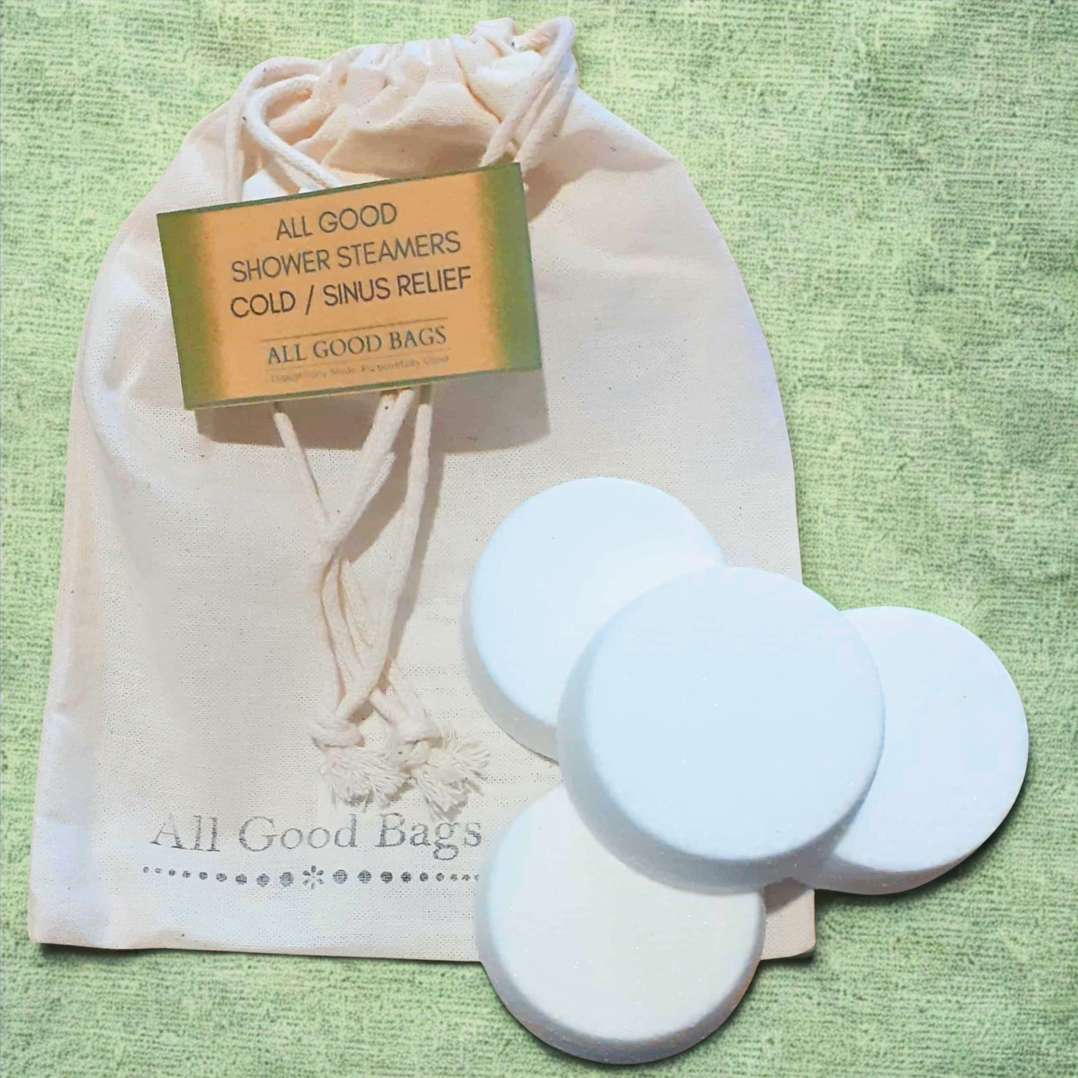 Shower Steamer - Cold/Sinus Relief - 1/4/10 packs