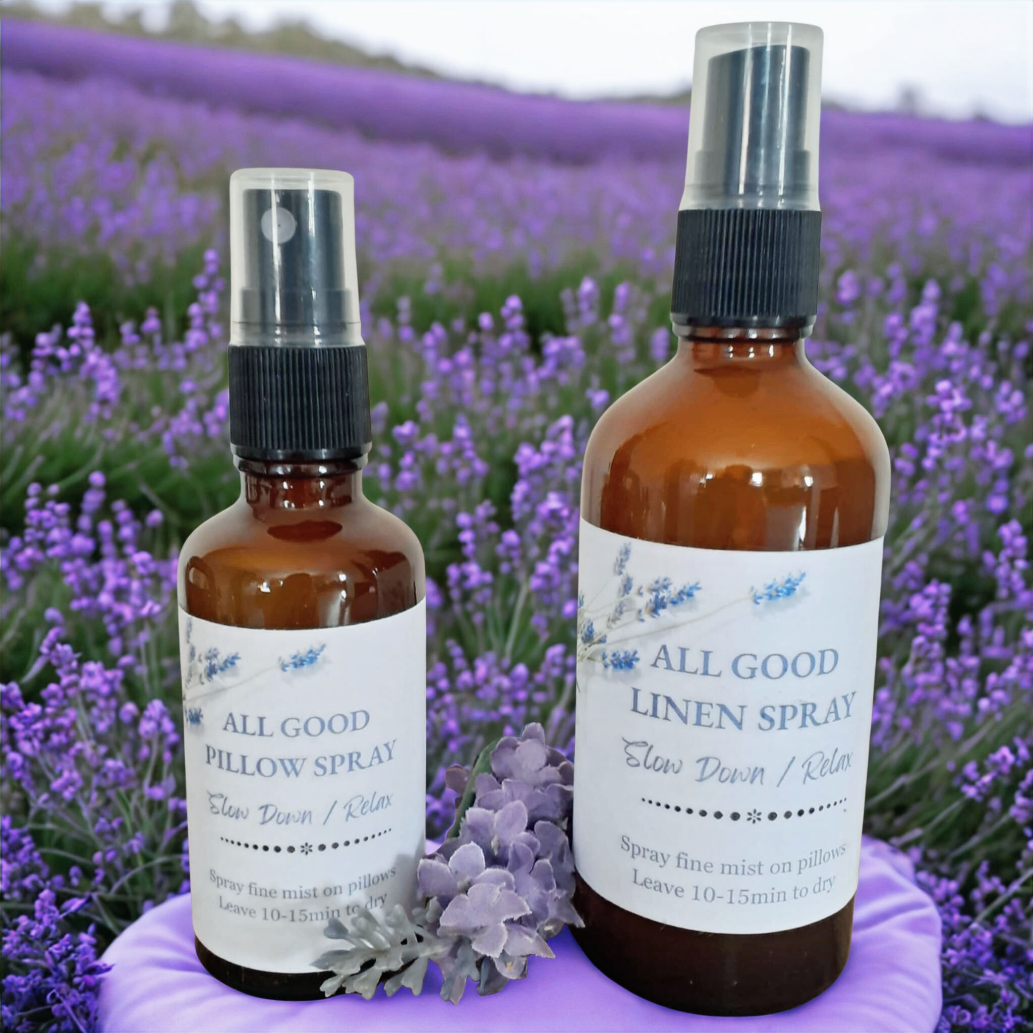 All Good Slow Down/Relax Linen or Pilllow Spray