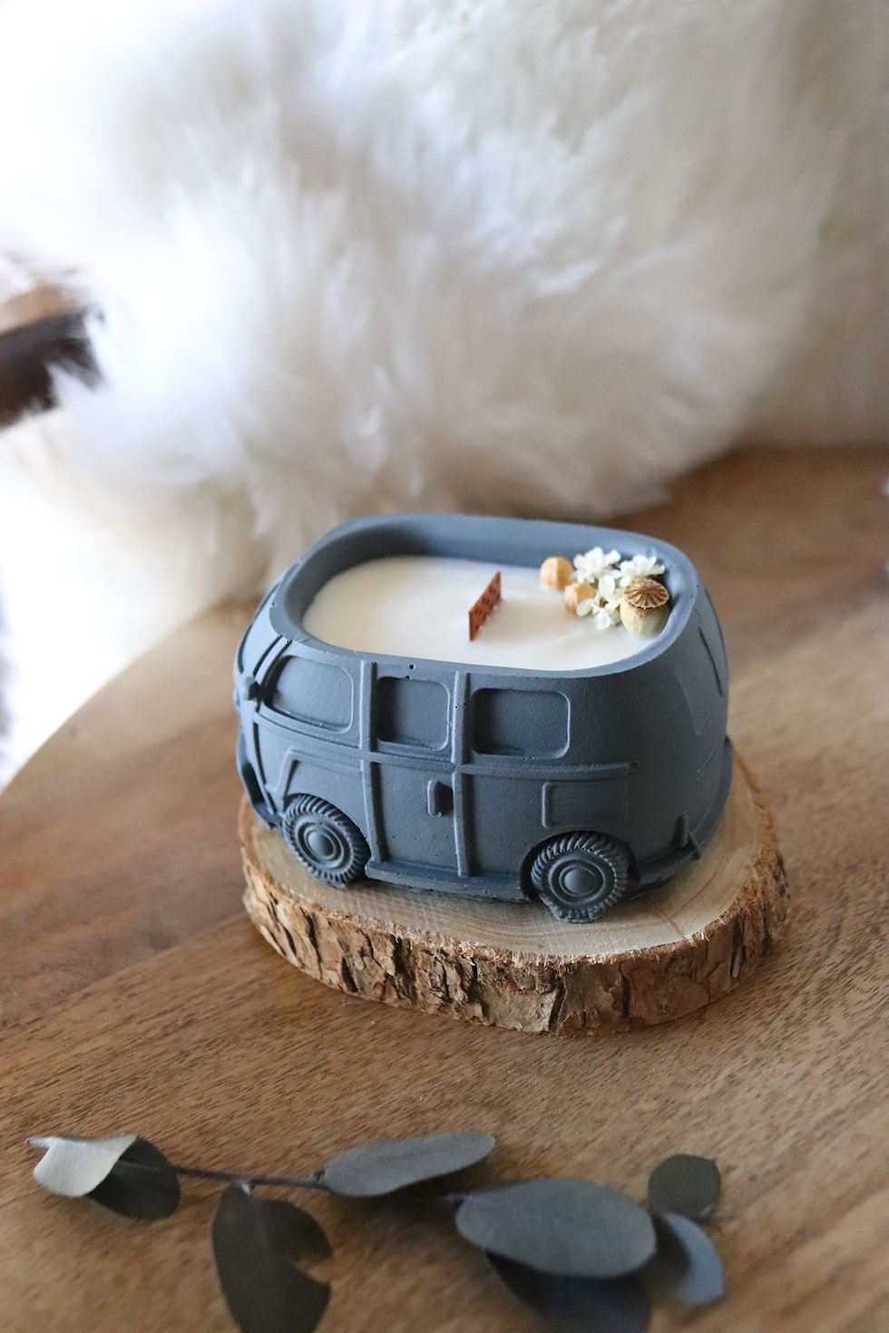 Miniature : Bougie "La Baroudeuse" - 90g - Contenant Uni