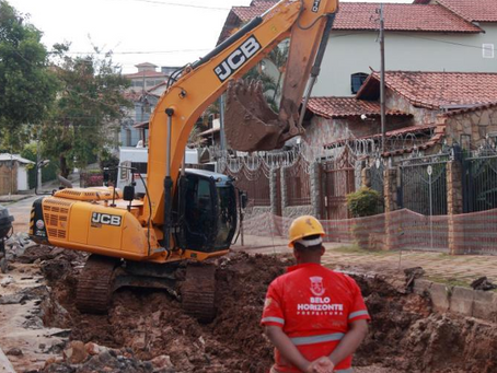 PBH realiza força-tarefa no Barreiro após chuva acima da média impactar obra de drenagem