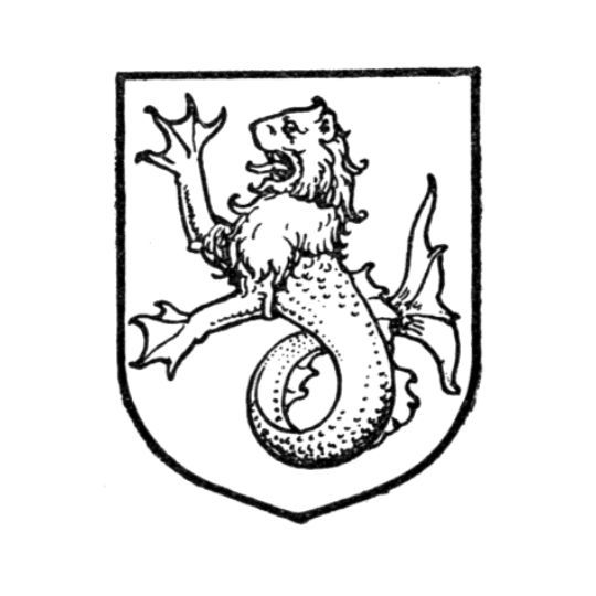 Геральдический морской лев