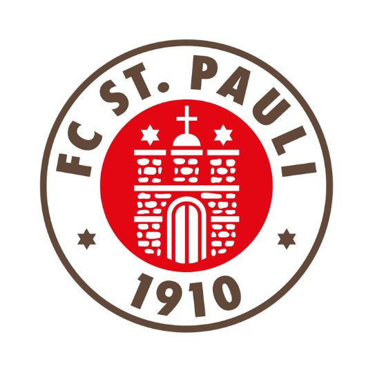 Local football club logo with elements of the city's coat of arms