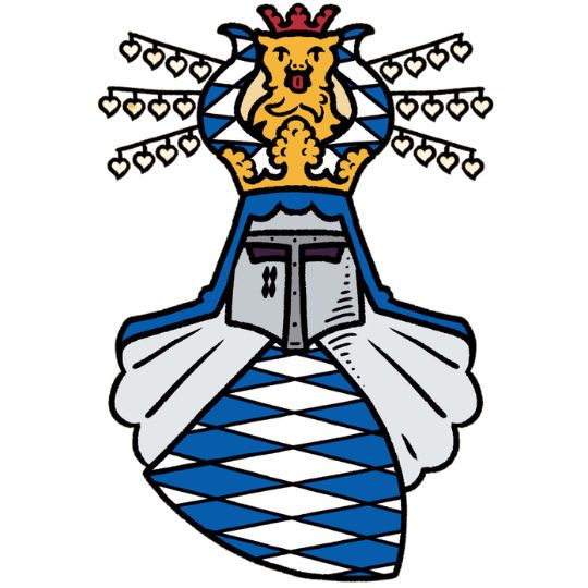 Герб Баварии в историческом обрамлении