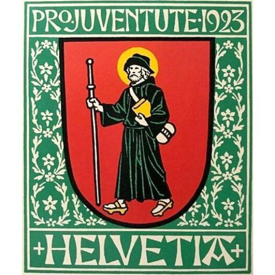 Рисунок Рудольфа Мюнгера (1923), модель для герба 1941 года