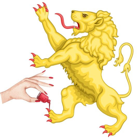The Brabant Lion is under a slight heraldic upgrade.