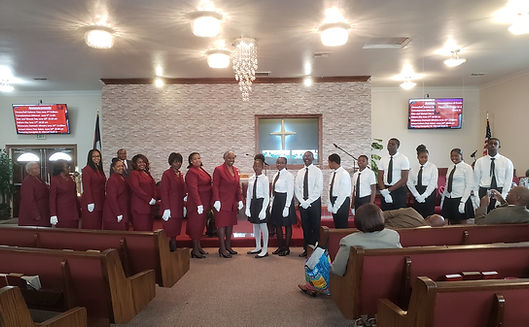 Ushers at Gospel Mission Baptist Church Los Angeles