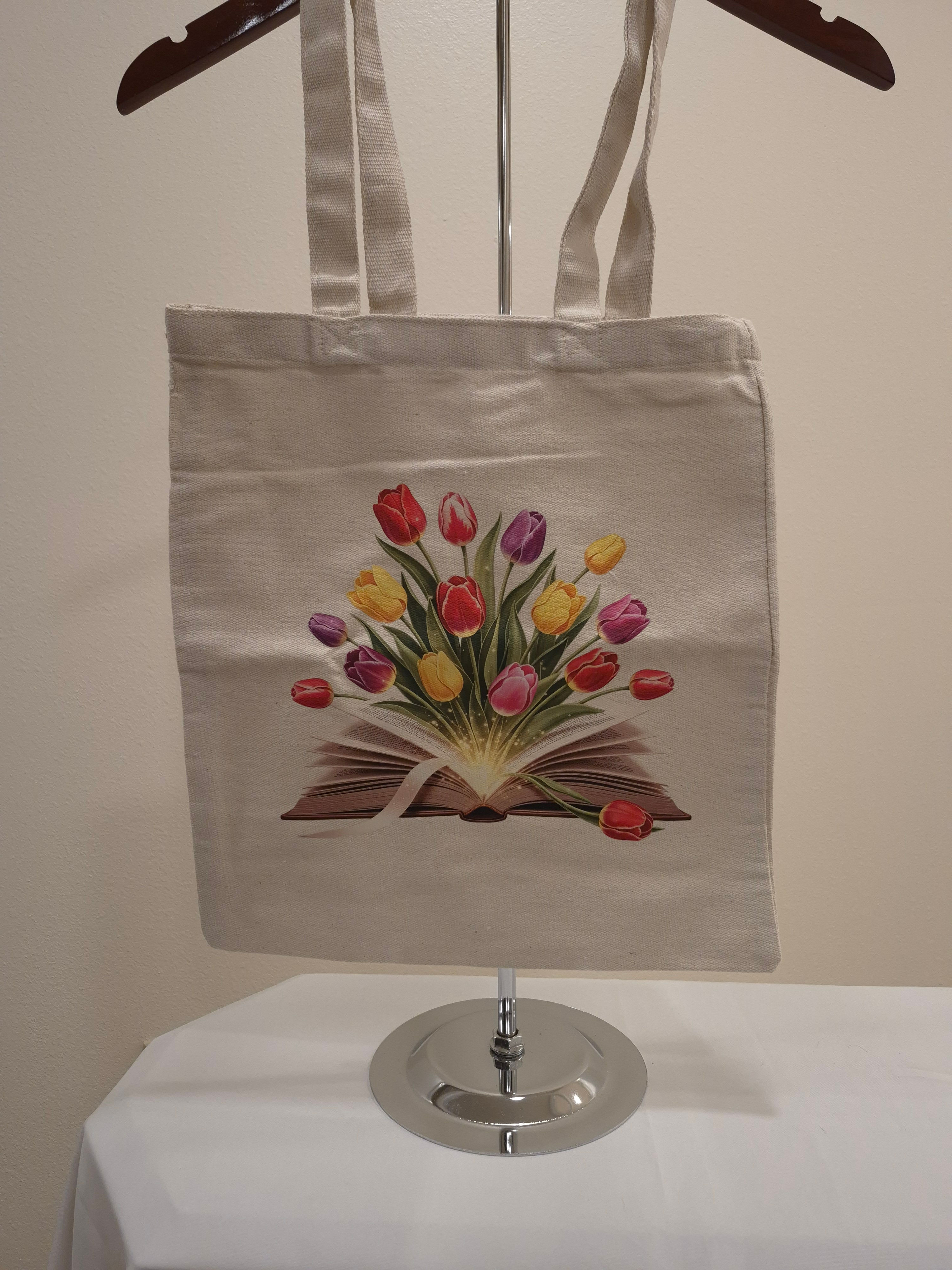 Tote Bag Tulip Design 1
