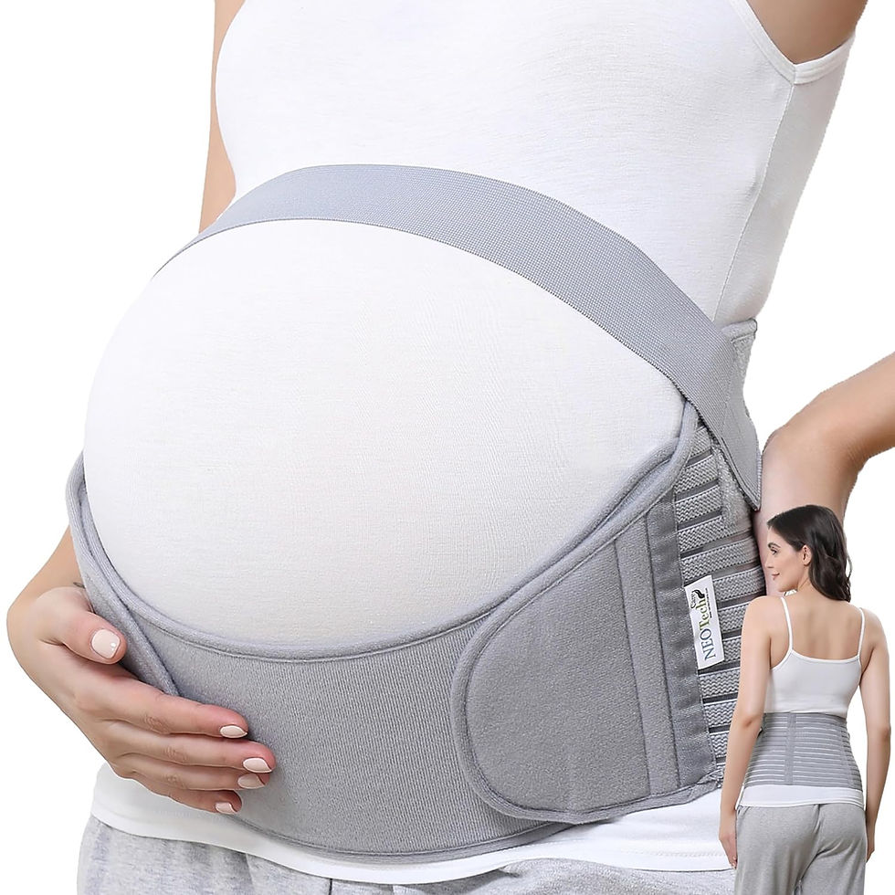 Thumbnail: Adjustable Maternity Belly Support Band with Hot & Cold Pack