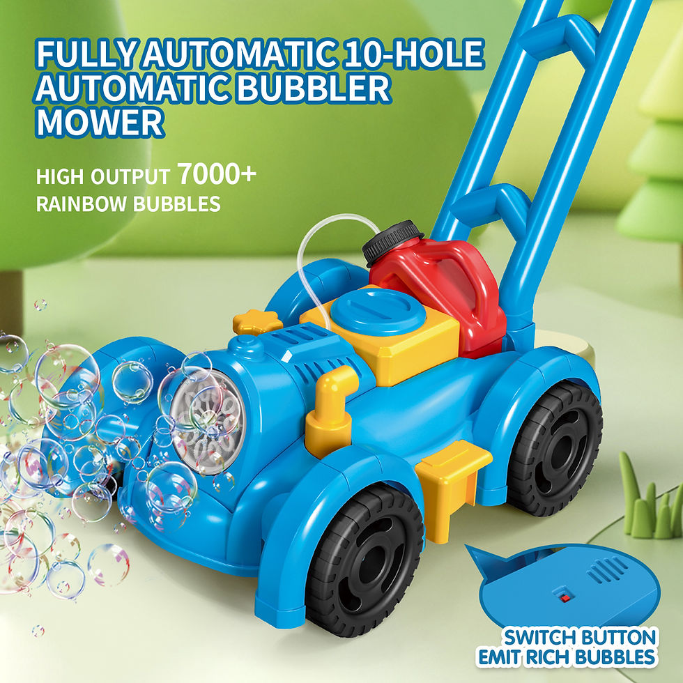 Thumbnail: Bubble Blower Lawn Mower Toy