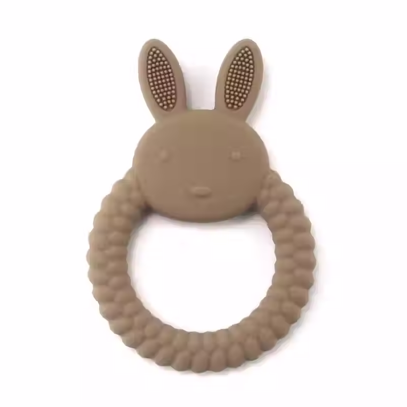 Thumbnail: Rabbit Silicone Baby Teether For New Borns