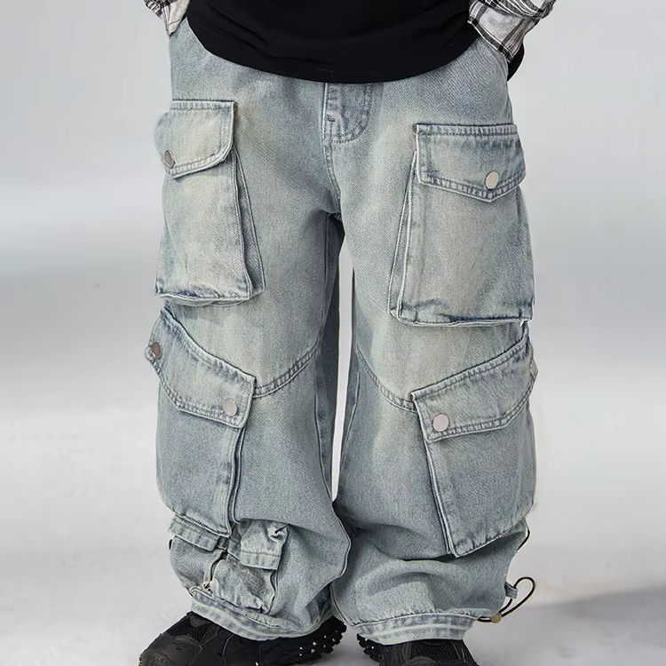 Thumbnail: Loose Fit Utility Jeans