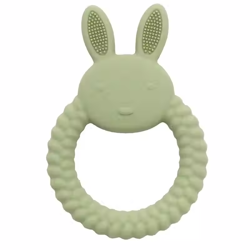Thumbnail: Rabbit Silicone Baby Teether For New Borns