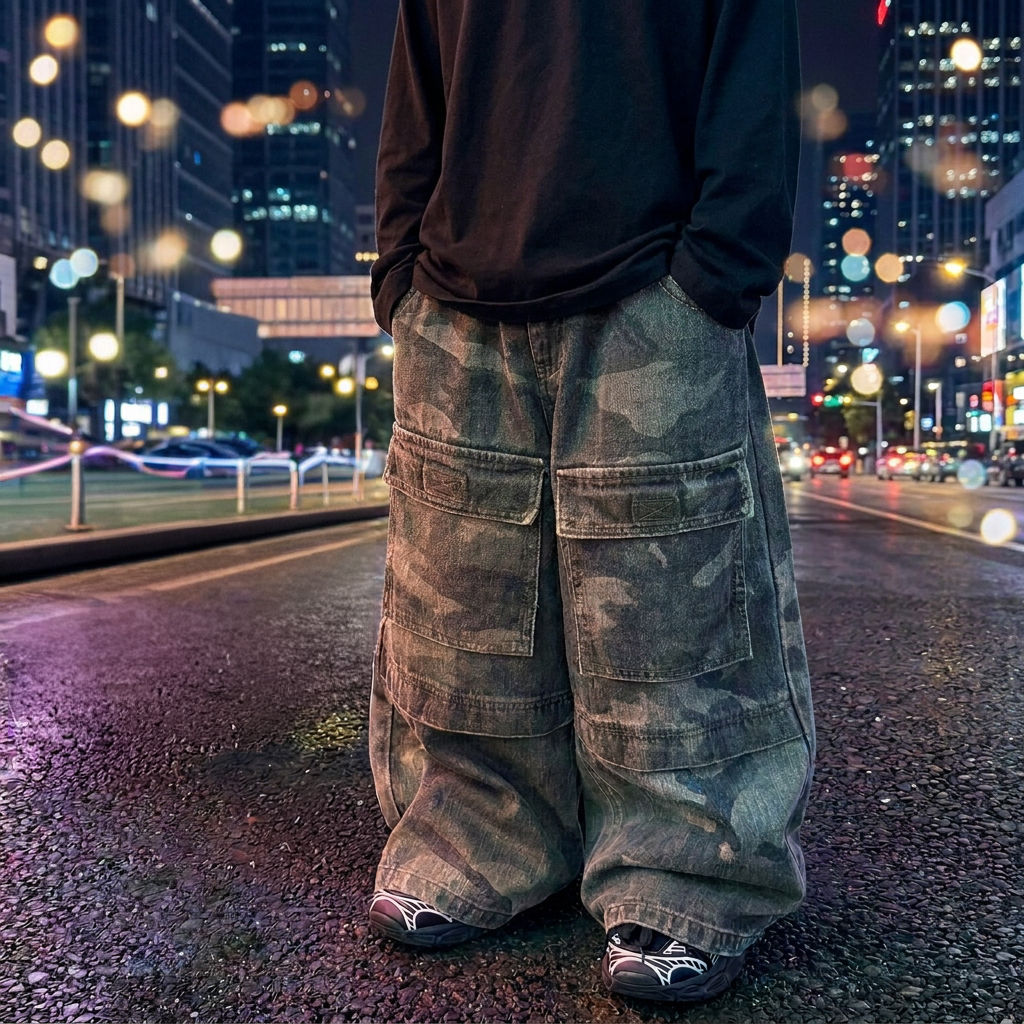 Urban Camo Cargo Pants