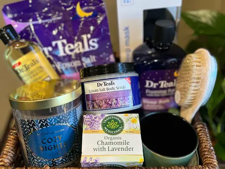 Writing Sample: Gift Idea: Self Care Basket 