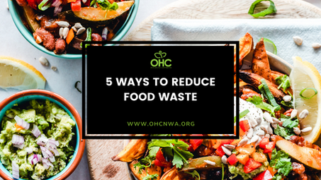 5 WAYS TO REDUCE FOOD WASTE