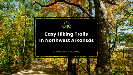 EASY HIKING TRAILS IN NWA