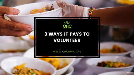 3 WAYS IT PAYS TO VOLUNTEER