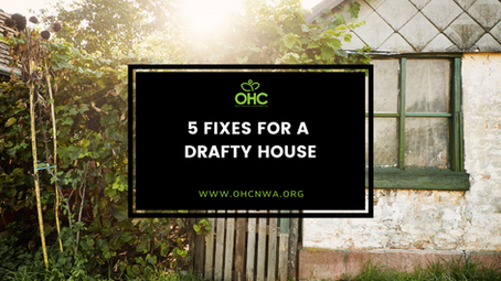 5 FIXES FOR A DRAFTY HOUSE