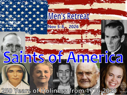 Men's Retreat Nov 5-8, 2026