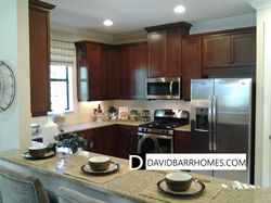 Bellacina model home kitchen